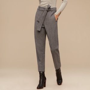Wilfred Wool Cashmere Jallade Tie Front Pant